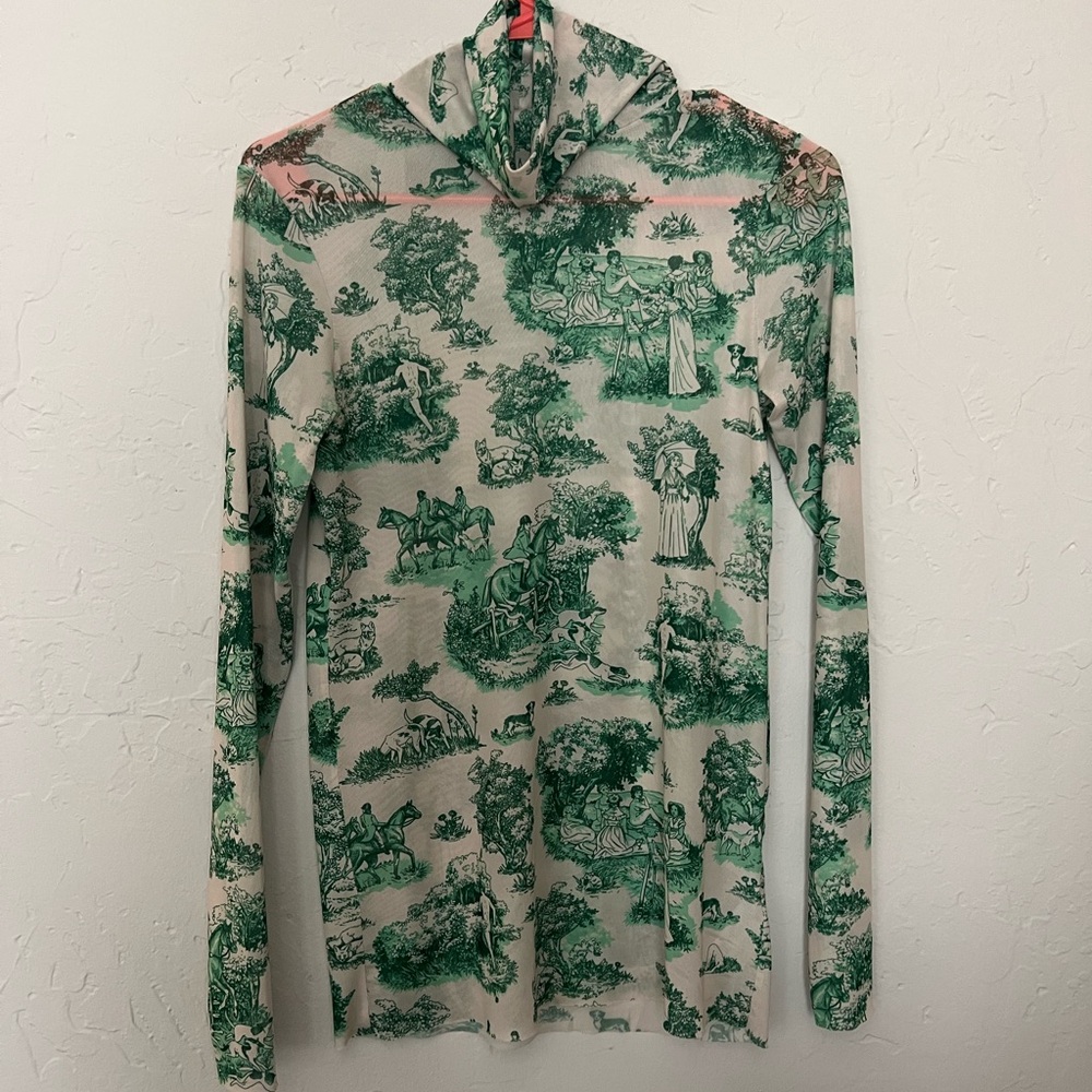 Rachel Antonoff “Manhunt Toile” Shirt